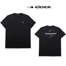 아이더 남녀공용 기본 반팔라운드티셔츠(투어 UNI) 리싸이클 원단사용 면/폴리 혼방으로 형태안정성이 우수한 반팔라운드티셔츠 DMU21251-Z1