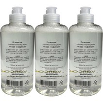 1+1+1 닥터 반코르 만니톨 클렌징 워터 저자극 화장솜 대용량 보습 샘플증정 500ml, 1+1+1 반코르 클렌징 워터
