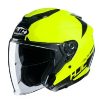 HJC 홍진 헬멧 i30 바라스 MC4H 블랙 형광 오픈페이스, i30 바라스 MC4H L