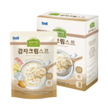 부드러운 감자 크림스프 150g X 6개 (팩) 감자크림스프 크림스프 크림수프 스프 어린이간식 아기간식 아이간식 건강간식 다이어트간식 아침대용 식사대용 아침간편식 아침식사대용, 본상품