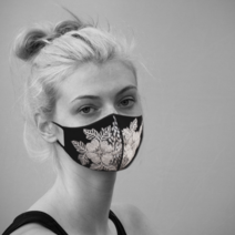 [50%할인 이벤트]플라워마스크 숨쉬기 편한 명품 자수 디자인 프리미엄 국산 패션마스크