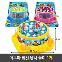 아쿠아 회전 낚시 놀이 물고기 게임 장난감 1개, 본상품선택 본상품선택