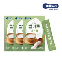 베베쿡 유기농 쌀가루 초기 3개 12g x 30포, 단품