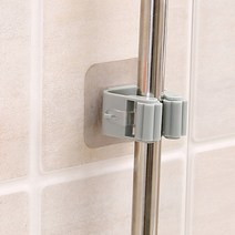 LK부사점 최대하중 5kg 부착식 청소도구걸이 그레이