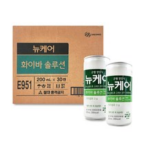 대상웰라이프 뉴케어 화이바 솔루션 장내 순응도를 고려한 경관영양식 200ml x 30캔, 30개, 상세페이지 참조