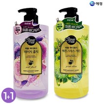 다봄마켓 샤워메이트 퍼퓸캡슐 퍼퓸바디워시 레몬그라스가든1L+데이지홀릭1L, 1개