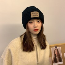 베이직비니 여성비니 남성비니 남여공용 예쁜비니 커플비니 겨울방한모자 +마스크스트랩증정 w53