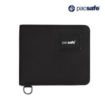 팩세이프 Rfidsafe V125 도난 방지 3단 접이식 지갑 블랙