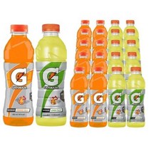 게토레이 오렌지&레몬 600ml X 각10개(총20개) 이온음료 스포츠음료 온동전후 수분섭취 갈증해소 음료수, 100개