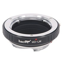 Haoge 렌즈 마운트 어댑터 for Minolta MD 마운트 렌즈 to Leica m-mount 카메라 등 m-e M M. P. m10 M-A