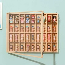 피규어 진열장 프라모델 케이스 진열함 보관함, 24칸 (덮개 없음)