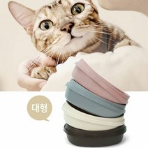 푸르미 평판 화장실 대형 (라이트그레이) (고양이 화장실)고양이 화장실 평판형 캣용품 애완용품