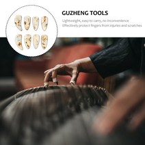 현 악기 고쟁 가야금 고문고 입문 전문가 용 Guzheng-핑거 픽 네일 프로텍터 연습 커버 액세서리 아크 치, 03 3X1.2X0.2CM