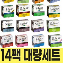 쉐지애 스케지어 대용량 14팩 내추럴 젤리타입 고양이캔 네이쳐캔, C185 닭고기 알로에 키튼