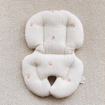 돗투돗x마롤로뜨 체어라이너 유아시트 아기의자 방석 식탁의자 시트, 체어라이너_달달피치