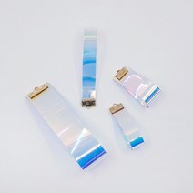 홀로그램 태슬키링 (사이즈4) 원단스트랩 악세사리부자재 키링부자재 패브릭키링