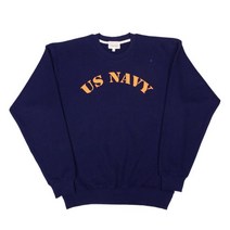 그롭스 USN 네임텍 스웨트 셔츠 - 네이비