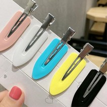 잔머리 정리 앞머리 고정 핀 앞머리핀, 1백스테이지핀-블랙, 1개