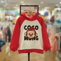 코코리따 21년 겨울신상품30% 코코몽후드맨투맨 CEMA21NCU 동수원