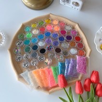 [48종세트] 비즈공예 동백이 꽃반지 만들기 동백꽃반지 비즈꽃반지