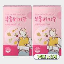 부종 부기 제거 레몬 아이스티맛 부종비키수 아침식사대용, 2박스(14포)X2