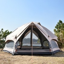 티피텐트 텐트 인디언 돔 쉘터 4-5인용 그늘막 에어텐트 돔텐트, 1 Tent