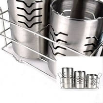 다용도통 3P세트 수저꽂이 수저통세트 티스푼통