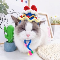 민아뜰 강아지 고양이 귀여운 생일축하 모자 공주 토끼모자 반려견 반려묘 패션모자, 직경 9cm h9cm, 백설공주