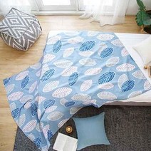 여름 시어서커 홑이불 불루 소울리지 여름철 가을 홑배