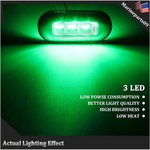 야간항해장비 항해등 항해 야간 보트 선박용품 선박 선회기 선박용 led 4x 해양 보트, 초록