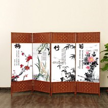 제사병풍 고급 기예 병풍 칸막이 거실 접이식 거실 가림막기 가정용 인테리어 심플 모던 현관