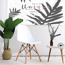 애모씨오가구 4인용불판식탁테이블, 엘레의자화이트