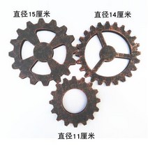벽면인테리어 복 옛적 어니퍼 장식품 공업 풍 휀스망파티션진열대 합시다 벽걸이 바 커피숍 액세서리 걸이용품 3836291353