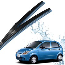 올뉴마티즈 와이퍼 세트 550mm+350mm 자동차 하이브리드 윈드브러쉬