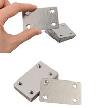 다용도 사각형 가구 경첩 달기 평철 경칩 수리 보강 diy 코너철 현관문 책상 식탁 의자 리폼 모서리 철물 싱크대 인테리어 10p