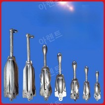 접이식 닻 앙카 낚시보트 접이식 고무보트 요트, 10KG 30m8mm로프