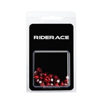 12Pcs 다채로운 자전거 디스크 브레이크 로터 Torx 볼트 M5X10MM T25 나사 MTB 스틸 고정, 03 Red, 12개