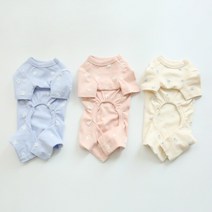 구미 베어 강아지 실외 & 실내복 올인원 (3color), 핑크