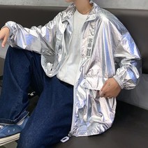차이나집업래쉬가드 23 년 봄 여름 광면 롱 트렌드 멋진 학교 와이드 루즈핏 남자 DS B247 3328 4993878401