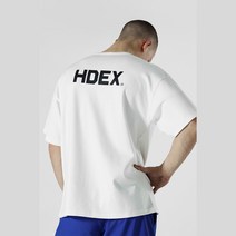 HDEX 메인 백로고 오버핏 반팔티