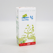 스윗앤스윗. 에버휩 가당 휘핑크림 1kg 깔끔하고 맛있어요, ICE)포장할게요(1개만선택)
