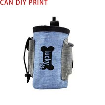 강아지어질리티 강아지 어질리티 장애물 놀이기구 diy 인쇄 편지 애완 동물 훈련 가방 휴대용 치료 스낵 미끼 복종 민첩성 야외 사료 보관 파우치 보상 허리 가방 137, 일반 인쇄 diy, 편지를 인쇄하다