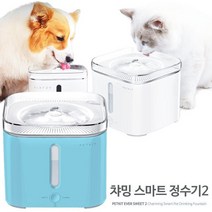 펫킷 강아지 고양이 스마트 정수기, 블루