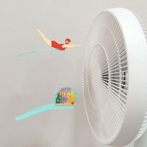 Fan-Fal 선풍기에 붙이는 쿨한 친구들, 커피소녀와 아이스크림