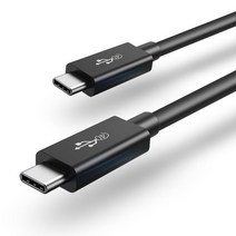 NEXT-4002M-40G/썬더볼트3 액티브 케이블 2M/충전+데이터전송/100W 충전/ThunderBolt/40Gbps 속도지원/5K 디스플레이 출력