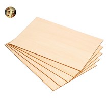 diy 디오라마 미니어처 나무모형 1.5mm 두께 베이스 우드 미완성 나무 조각 공예 모델 모래 테이블 건물, 10개 150x150mm