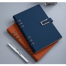 6공다이어리 커버 속지세트 사무용 북유럽 깔끔 일기장 2021다이어리 데일리 A5 B5, 심플A5, 핑크