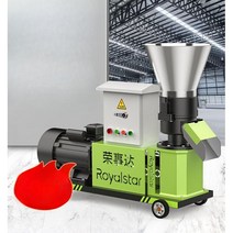 톱밥압축기 펠렛성형기 농장 염소 소 닭 사료 제조기, 210형 제조기+3압륜+380V/9kW모터