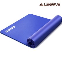 카시오마켓 런웨이브 홀리즌 NBR와이드요가매트 1850mmX900mm 운동매트 10mm 16mm 스트레칭 필수품!, 퍼플