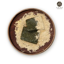 오복떡집 현미 한라산 쑥 밥알 인절미 현미찹쌀 콩가루 해풍쑥 인절미 찹쌀떡 간편식사 대용떡 국내산 재료 당일새벽제조 맛집 떡, 1